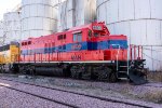 MAN 4605, EMD GP9, Manning Rail, ex CV 4551, at Manning Grain